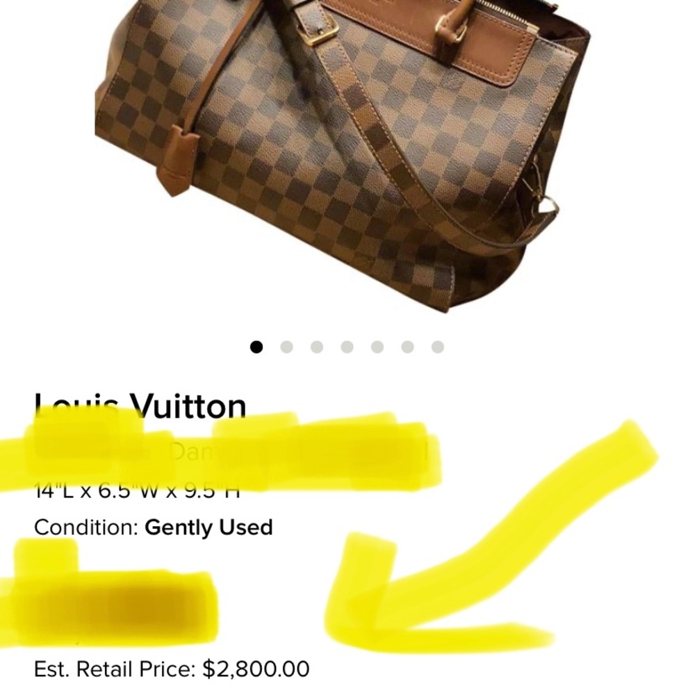 Louis Vuitton Greenwich discontinued 🌟classic🌟 - Picture 16 of 16